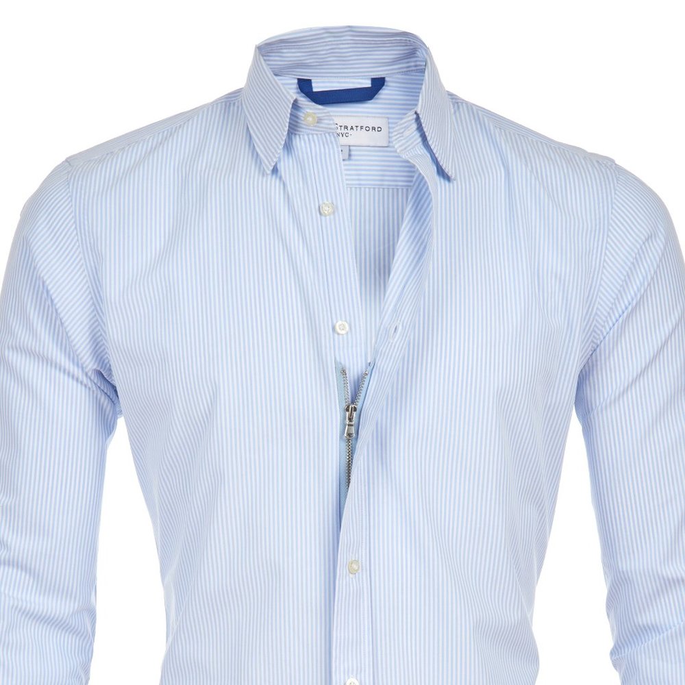 Teddy Stratford ZIP FIT best fitting button down